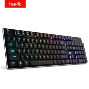Tastatura Mecanica Ultra-Slim RGB Havit KB395L