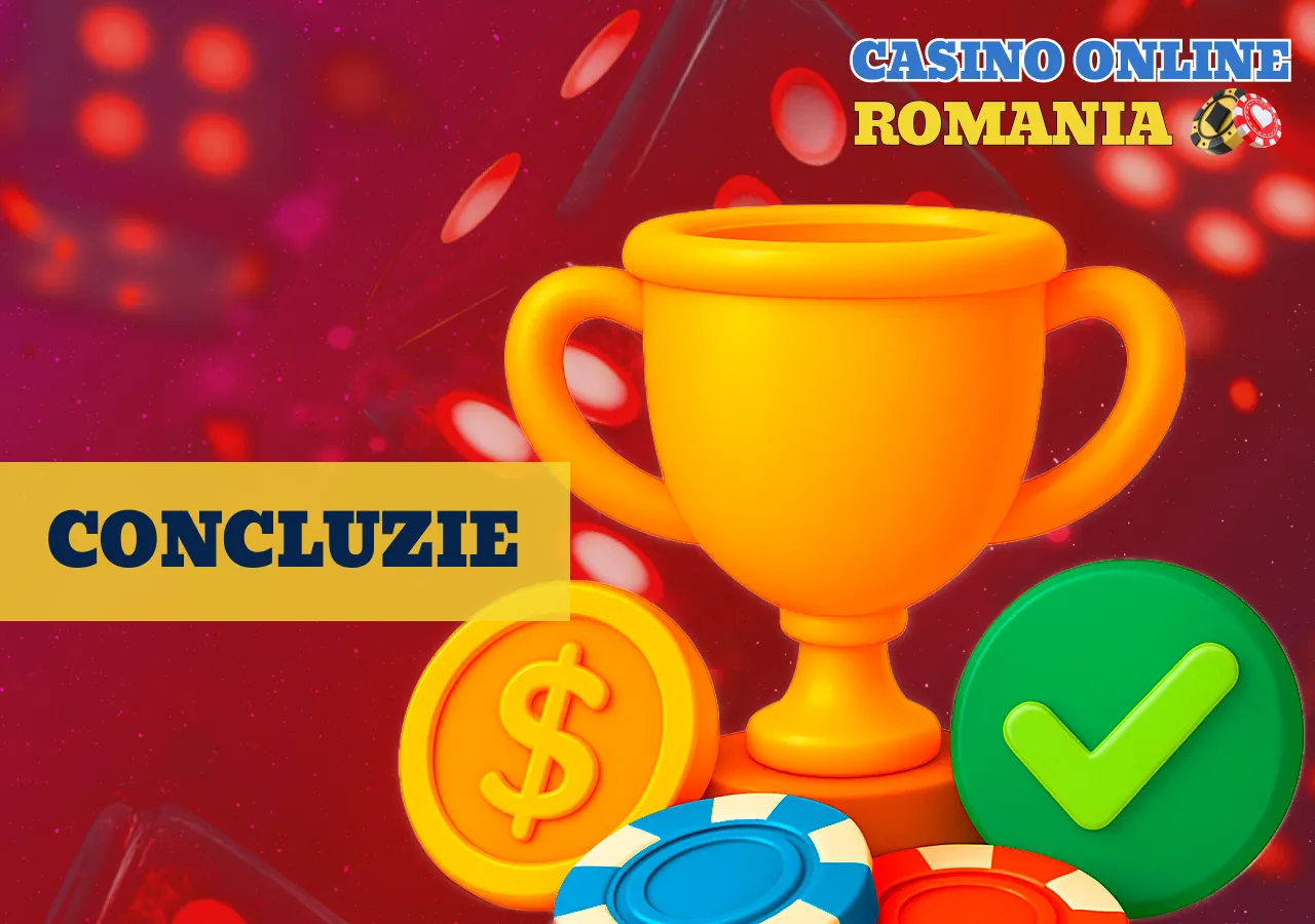 Concluzie privind factorii care formează ratingul cazinourilor online și alegerea unei platforme sigure.